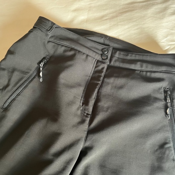 Womens Black Size 8 Medium Ski Pants - Picture 3 of 5